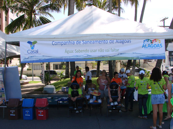 Estande da Casal no evento